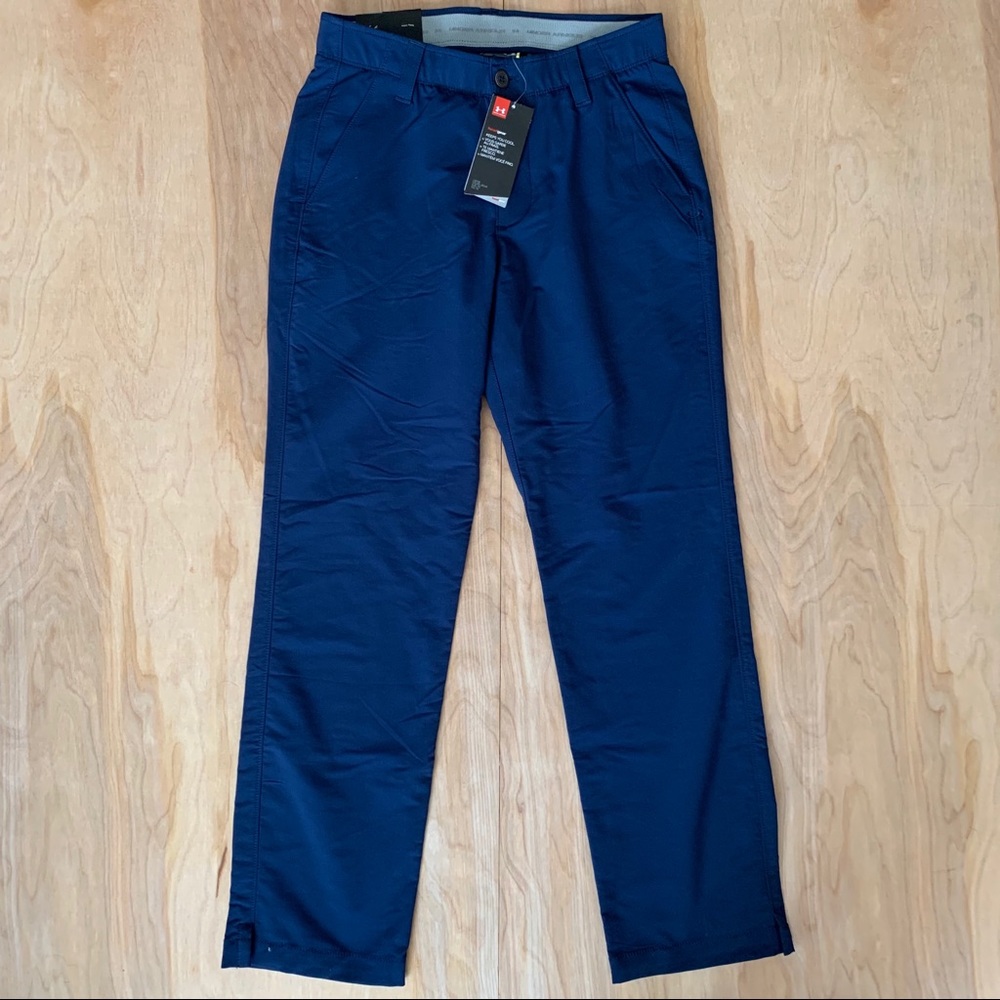 ✅SOLD Under Armour Straight Leg Golf pants - Picture 1 of 5